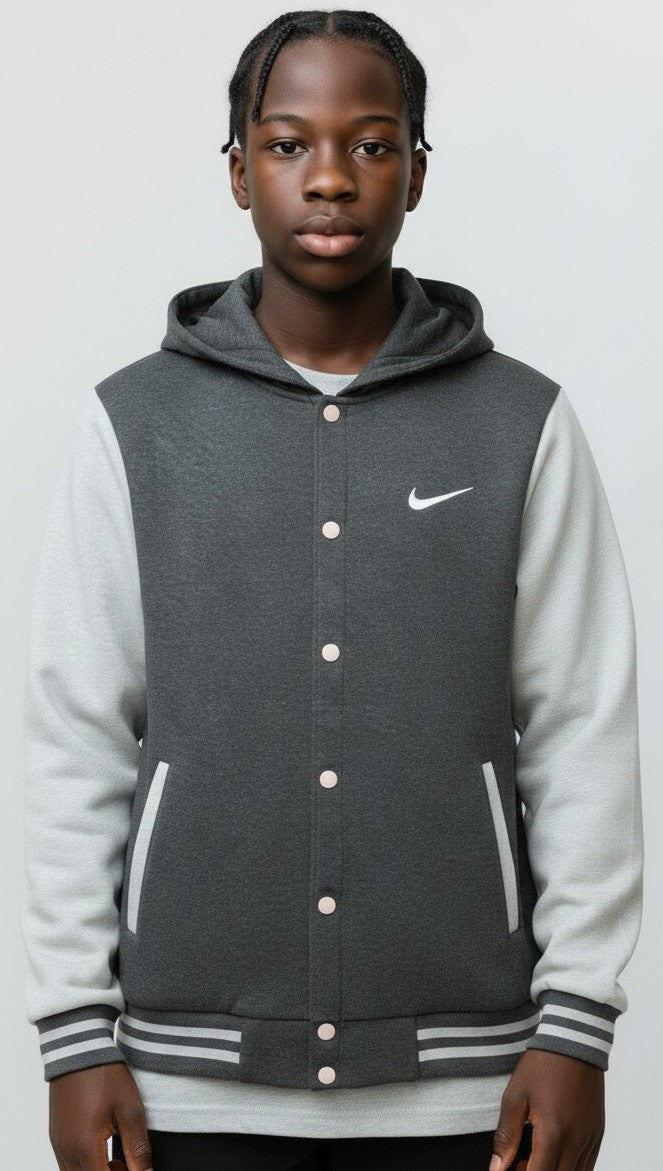 Nike Varsity Colorblock Men's Solo Swoosh Fleece Hoodie