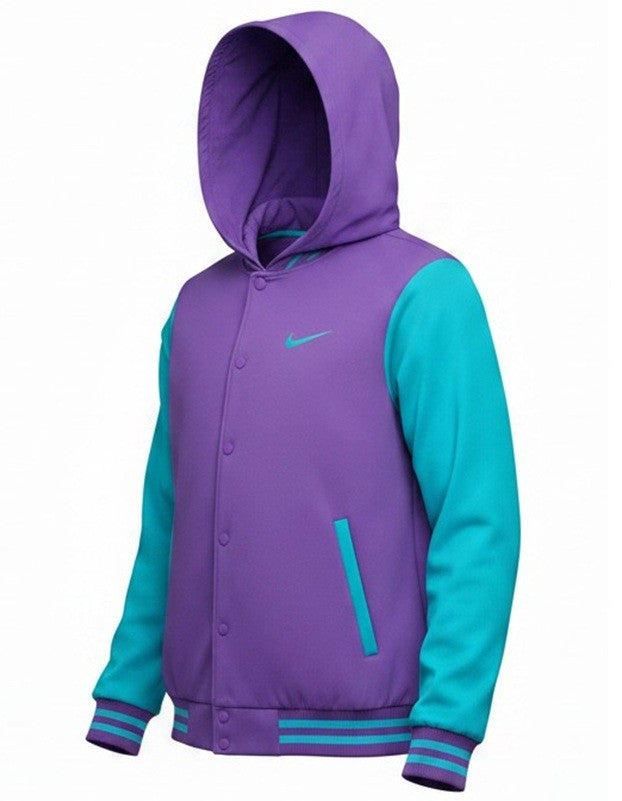 Nike Varsity Colorblock Men's Solo Swoosh Fleece Hoodie