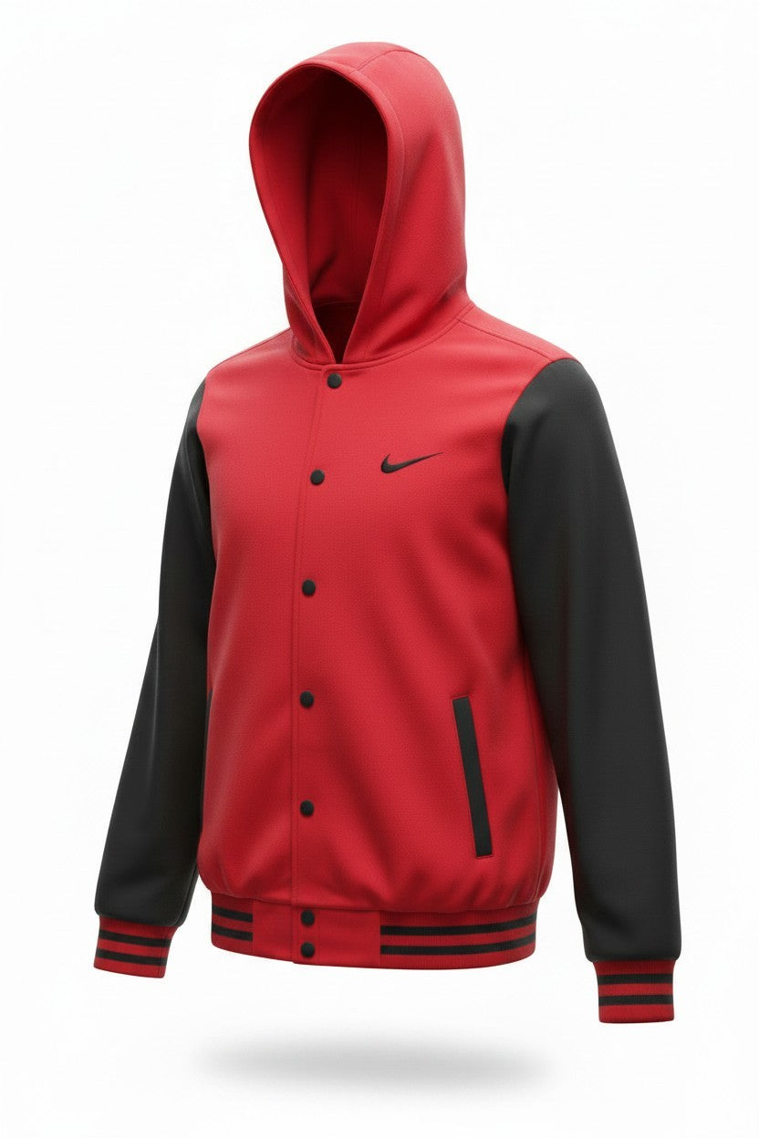 Nike Varsity Colorblock Men's Solo Swoosh Fleece Hoodie