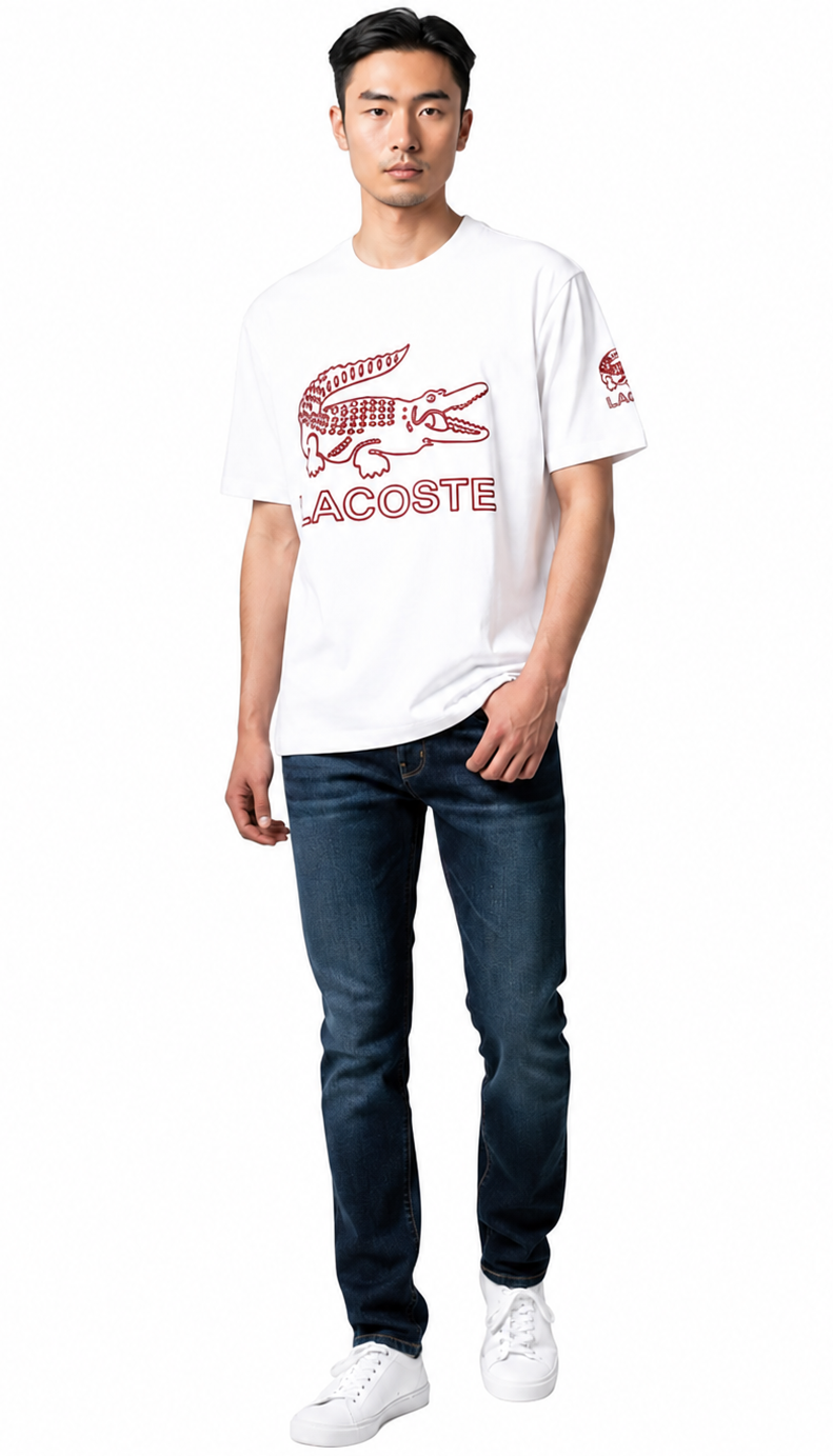 Lacoste Front Print T-Shirt Main image