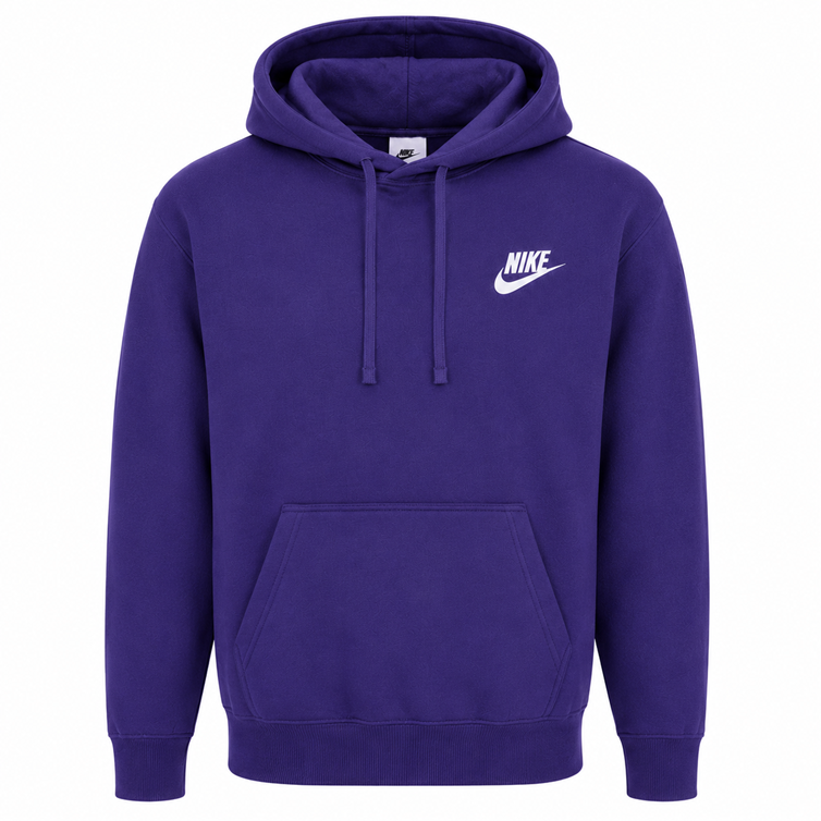 Nike Sportswear Club Fleece Men's Pullover Hoodie Hoodie & Pants Set Purple