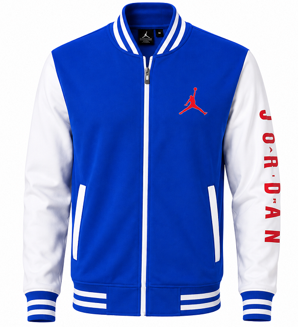Jordan Men's Varsity Two Tone Zip Jacket & Pants Set