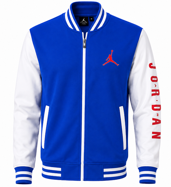 Jordan Men's Varsity Two Tone Zip Jacket & Pants Set