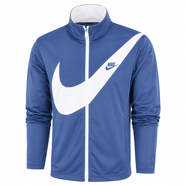 Nike Sportswear Swoosh  2 Piece Tracksuit Navy/white Secondary image