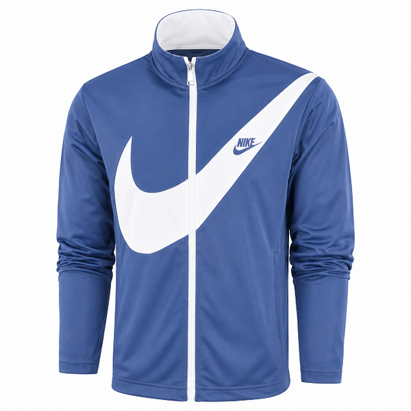 Nike Sportswear Swoosh  2 Piece Tracksuit Navy/white