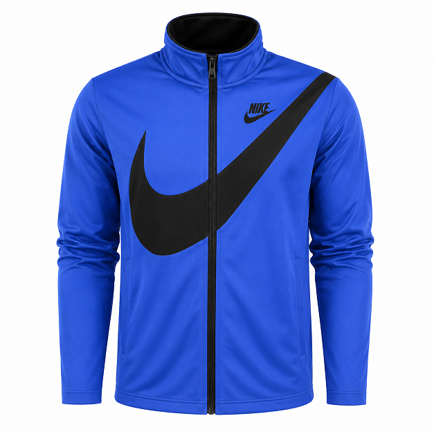 Nike Sportswear Swoosh  2 Piece Tracksuit Royal/Black Secondary image