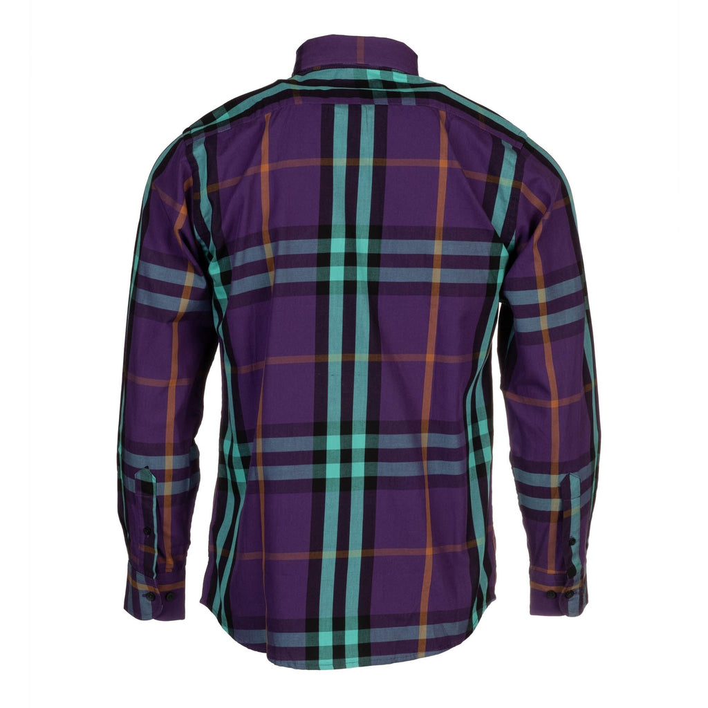 Burberry Brit Men's Cotton Check Button Down Shirt Final Sale