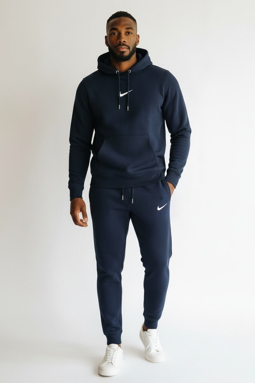 Nike Swoosh Men's Tech Fleece  Pullover Hoodie & Pants Set