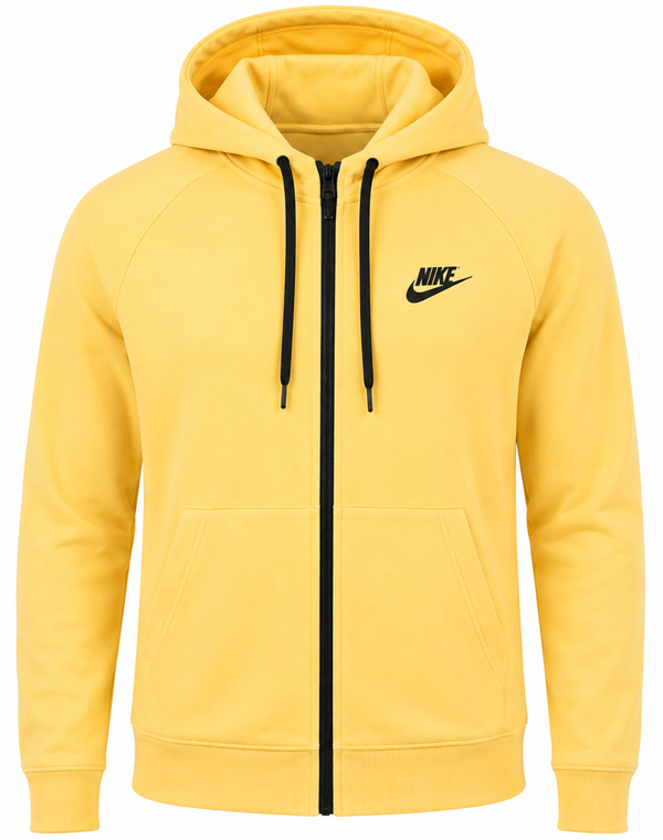 Nike Women's Sportswear Tech Fleece Hoodie & Pants  2 Pc Set Yellow
