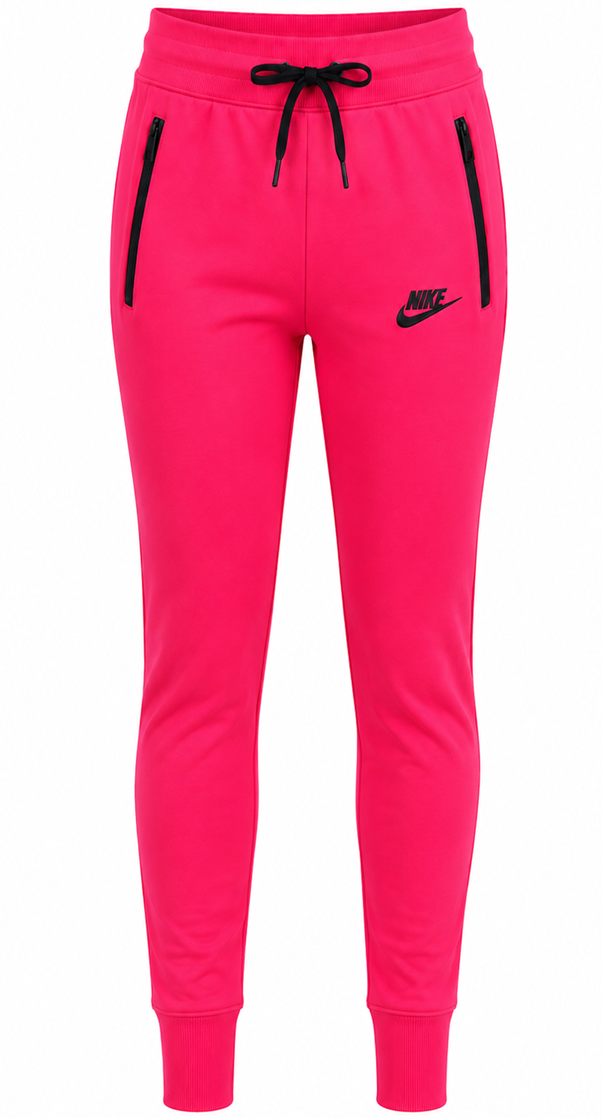 Nike Women's Sportswear Tech Fleece Hoodie & Pants  2 Pc Set Red