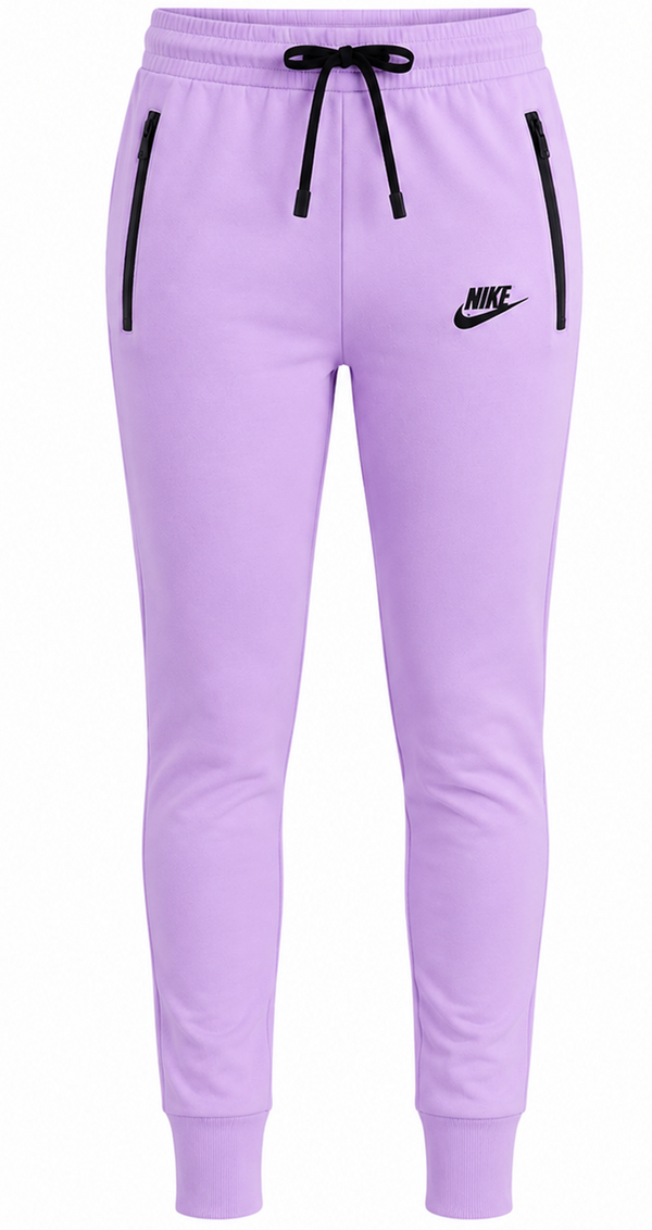 Nike Women's Sportswear Tech Fleece Hoodie & Pants  2 Pc Set Lavender