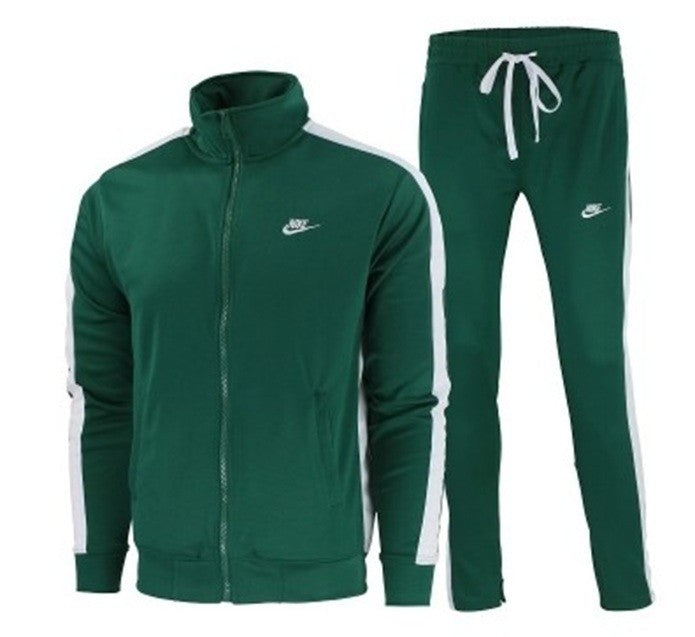 Nike Men's Knit Tracksuit Hunter /White
