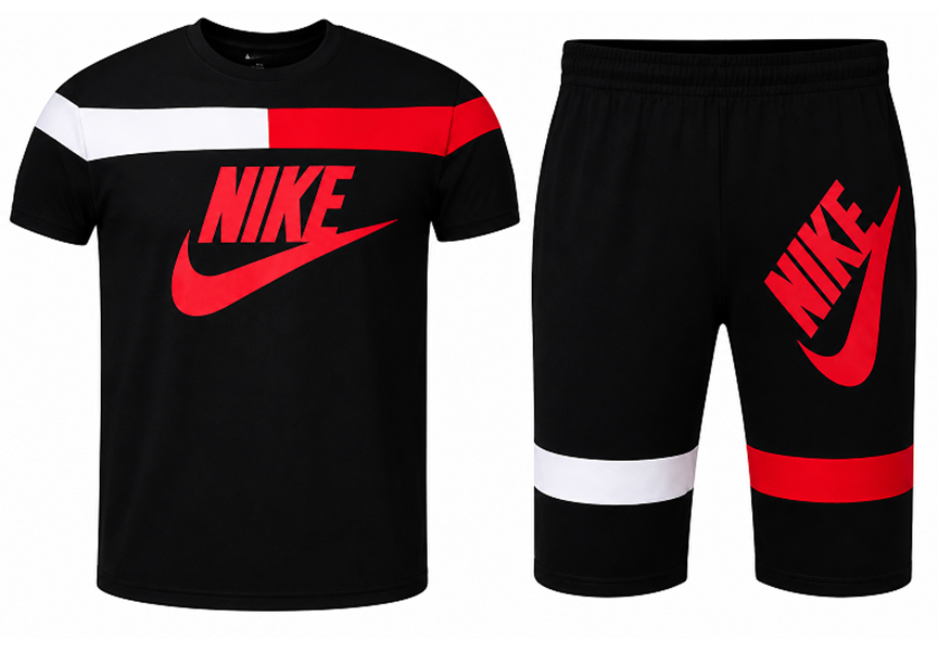 Nike Men's Colorblock Top & Short Set