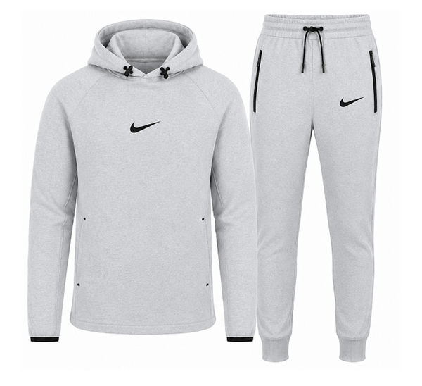 Nike Swoosh Men's Tech Fleece  Pullover Hoodie & Pants Set