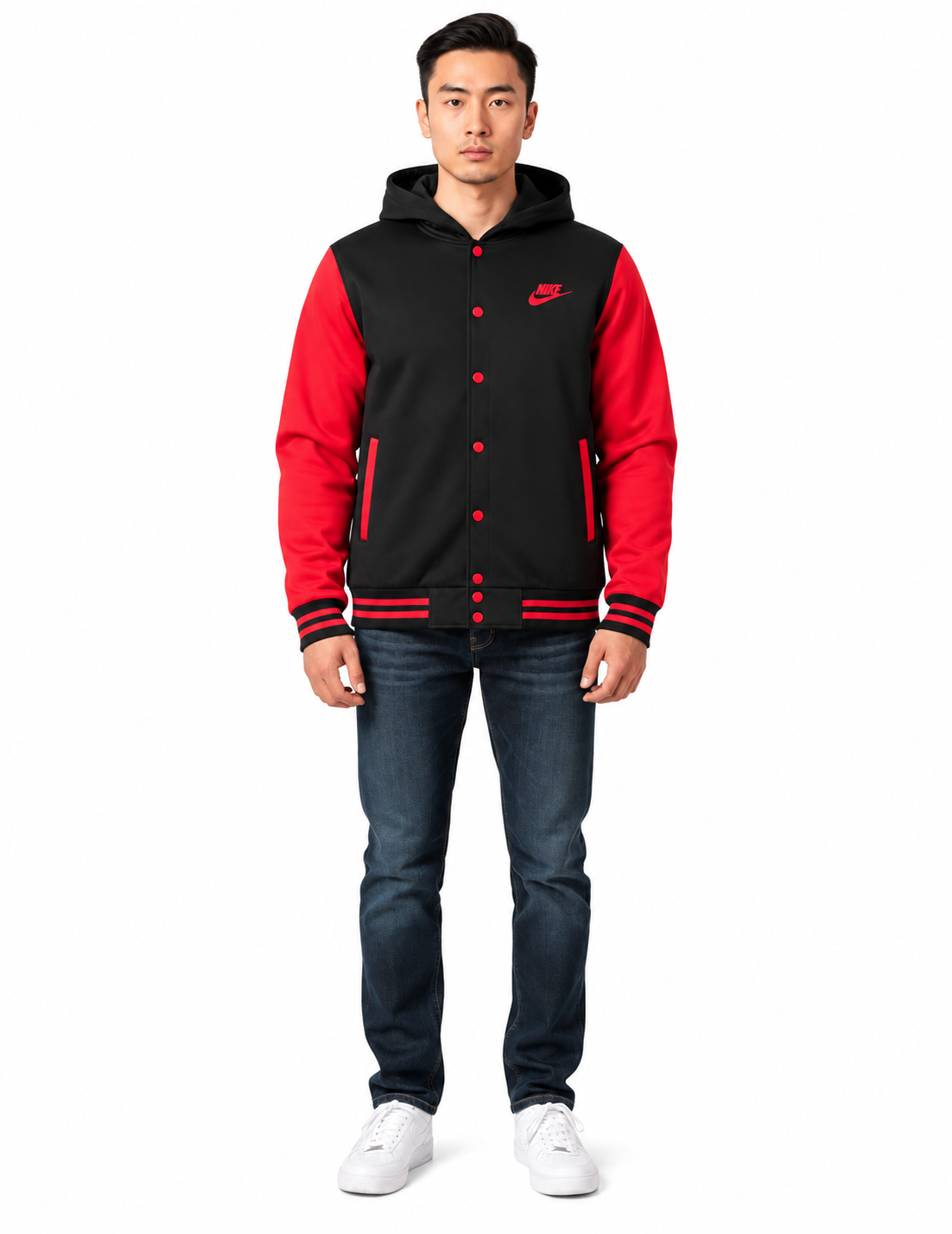 Nike Varsity Colorblock Men's Club Fleece Hoodie