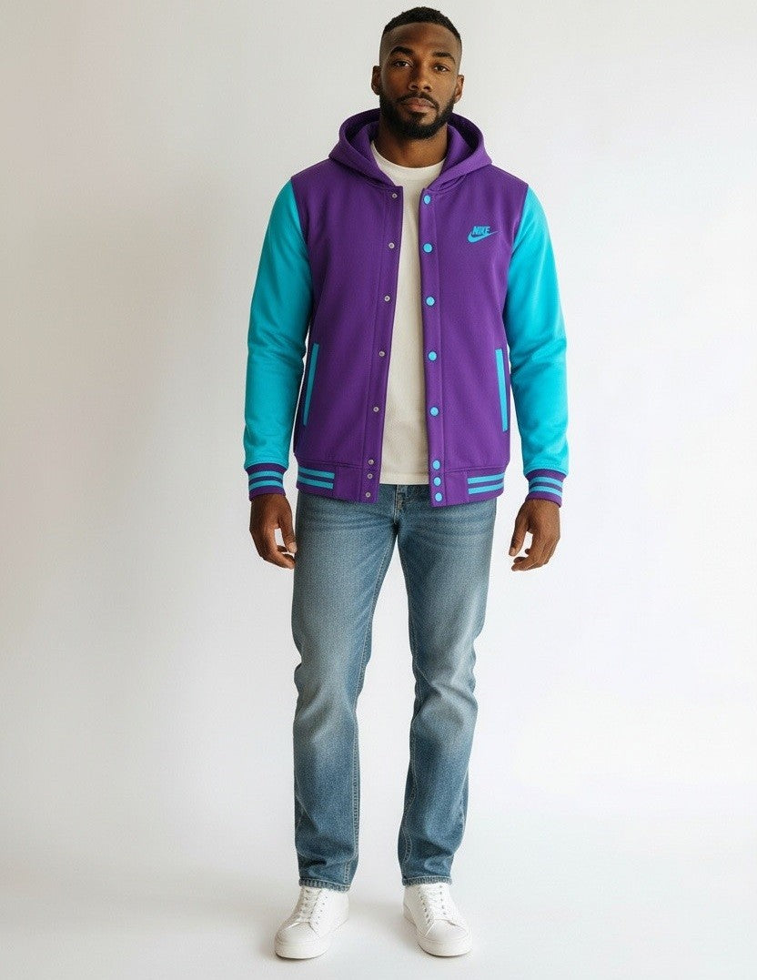 Nike Varsity Colorblock Men's Club Fleece Hoodie