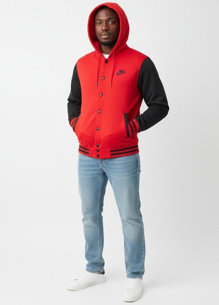 Nike Varsity Colorblock Men's Club Fleece Hoodie