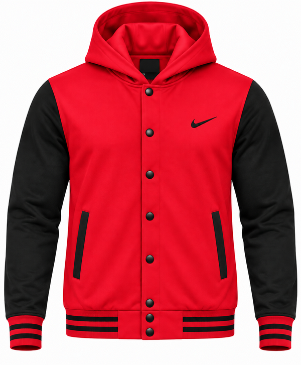Nike Varsity Colorblock Men's Solo Swoosh Fleece Hoodie