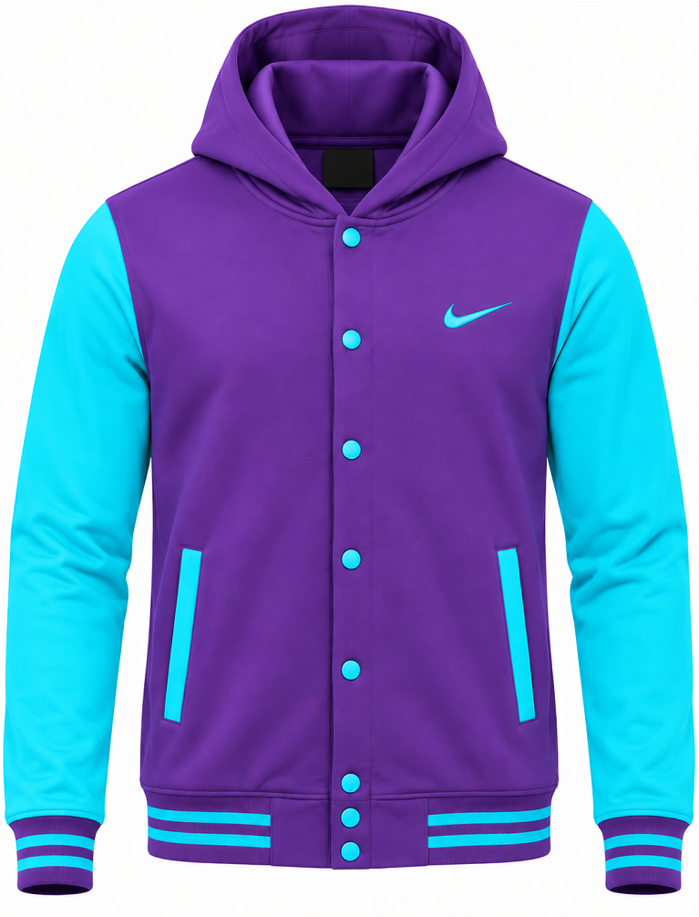 Nike Varsity Colorblock Men's Solo Swoosh Fleece Hoodie