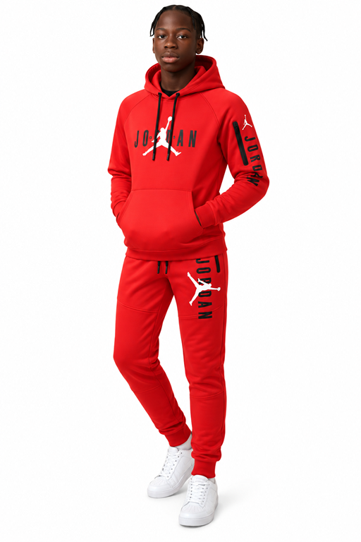 Air Jordan Essentials Tech Fleece Men's Pullover Hoodie & Pants 2 Pc Set