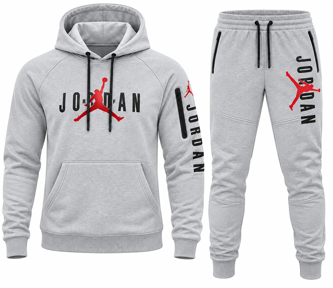 Air Jordan Essentials Tech Fleece Men's Pullover Hoodie & Pants 2 Pc Set