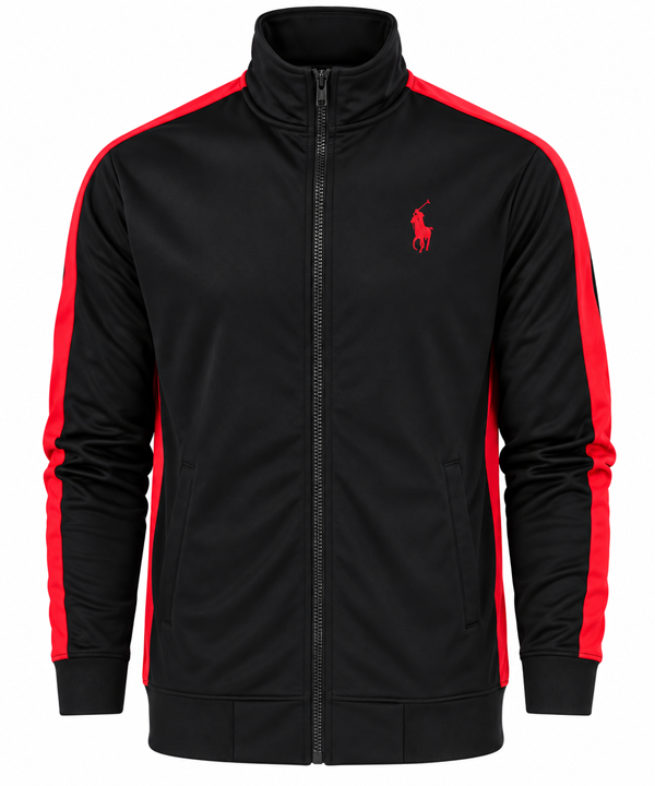 Ralph Lauren Polo Double-Knit Track Jacket & Pants 2 Pc Set