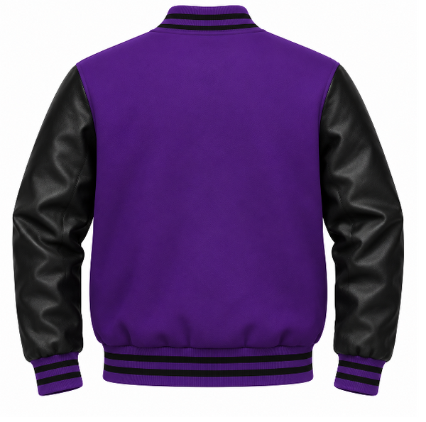 Nike Swoosh Men's Two Tone Leathered Varsity Jacket