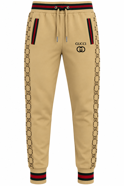 Gucci Monogram Zip-Up Jacket & Pants Set