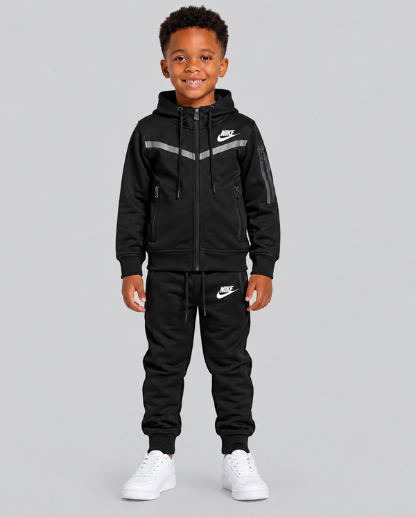 Nike Sportswear Tech Fleece Big Kids Full-Zip Hoodie& Pants Set Main image