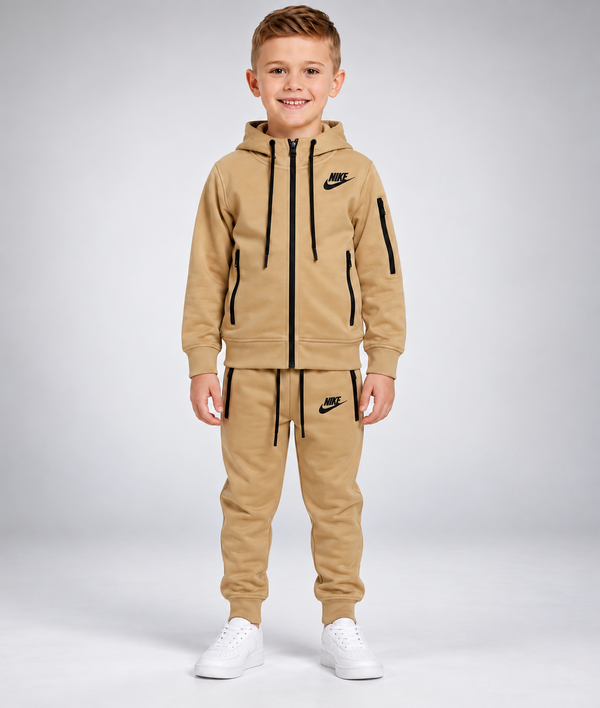 Nike Sportswear Tech Fleece Big Kids Full-Zip Hoodie& Pants Set