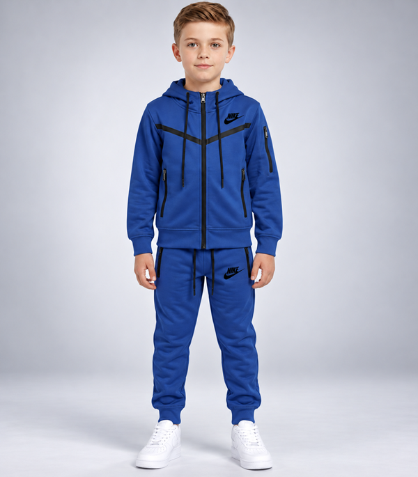 Nike Sportswear Tech Fleece Big Kids Full-Zip Hoodie& Pants Set Main image
