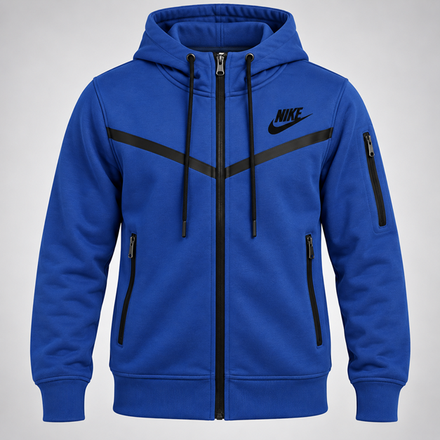 Nike Sportswear Tech Fleece Big Kids Full-Zip Hoodie& Pants Set Secondary image