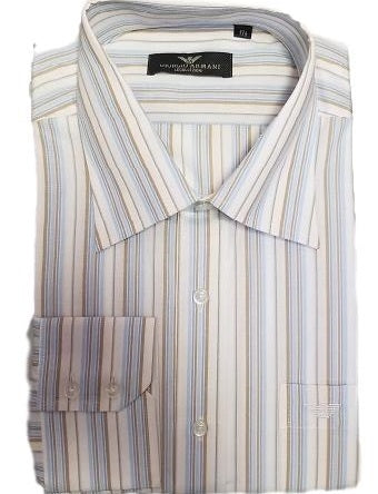 Armani Blue Men's Multicolor  Stripe