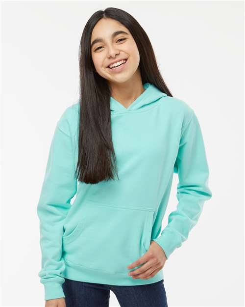Independent Trading Co. SS4001Y Youth Midweight Hooded Sweatshirt