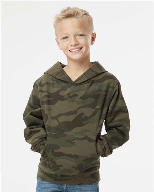 Independent Trading Co. SS4001Y Youth Midweight Hooded Sweatshirt