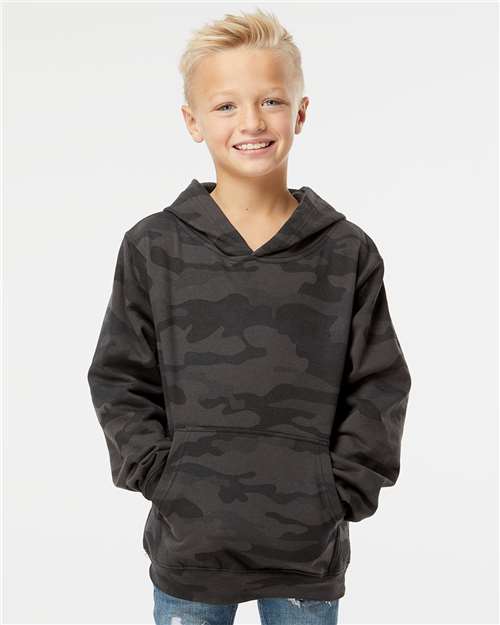 Independent Trading Co. SS4001Y Youth Midweight Hooded Sweatshirt