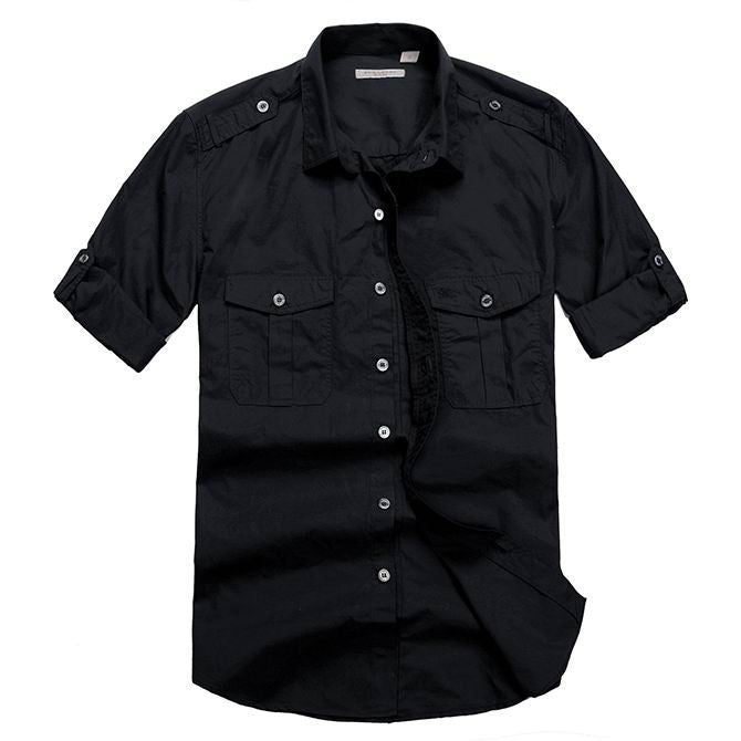 Burberry Men's Cargo Short Sleeve Shirt Main image