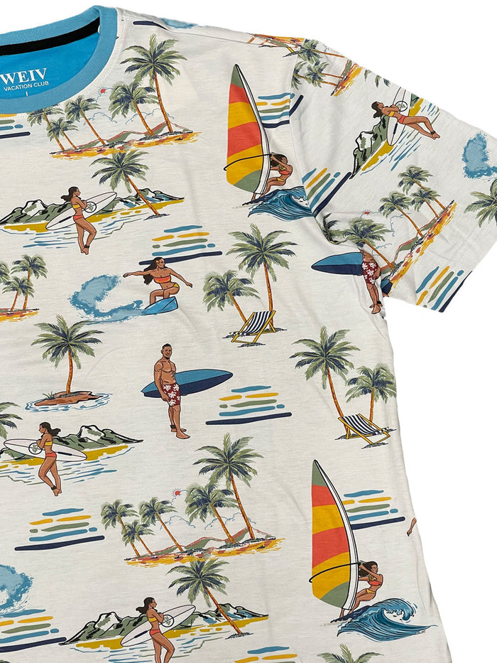 Islander Print Tee