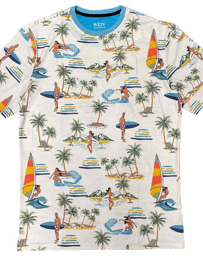 Islander Print Tee