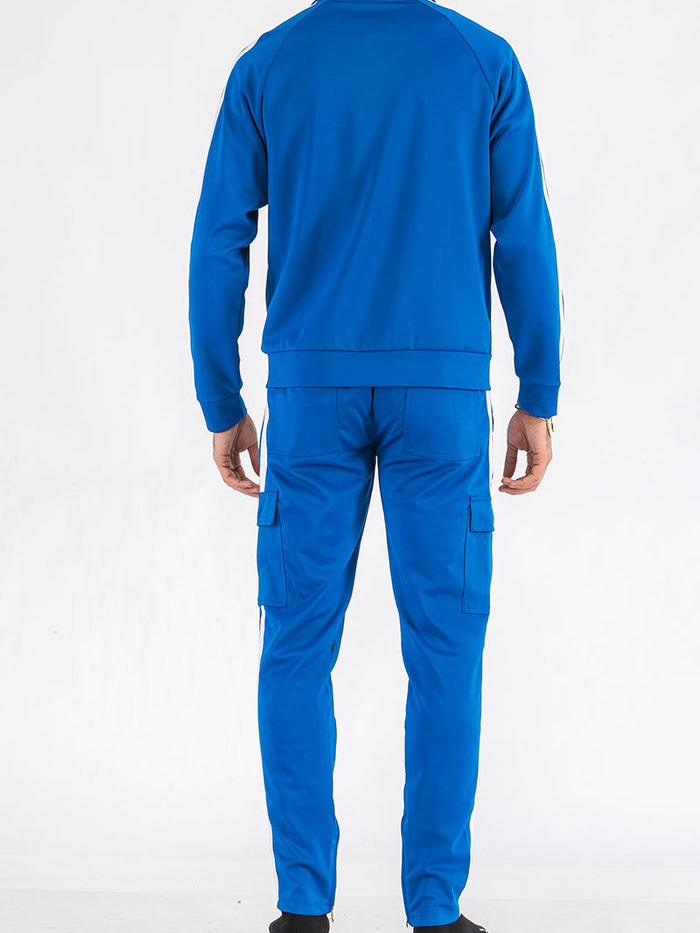 Two Stripe Cargo Pant Set-0