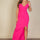 Eyelash Lace Trim Split Thigh Cami Dress (CAPELLA)