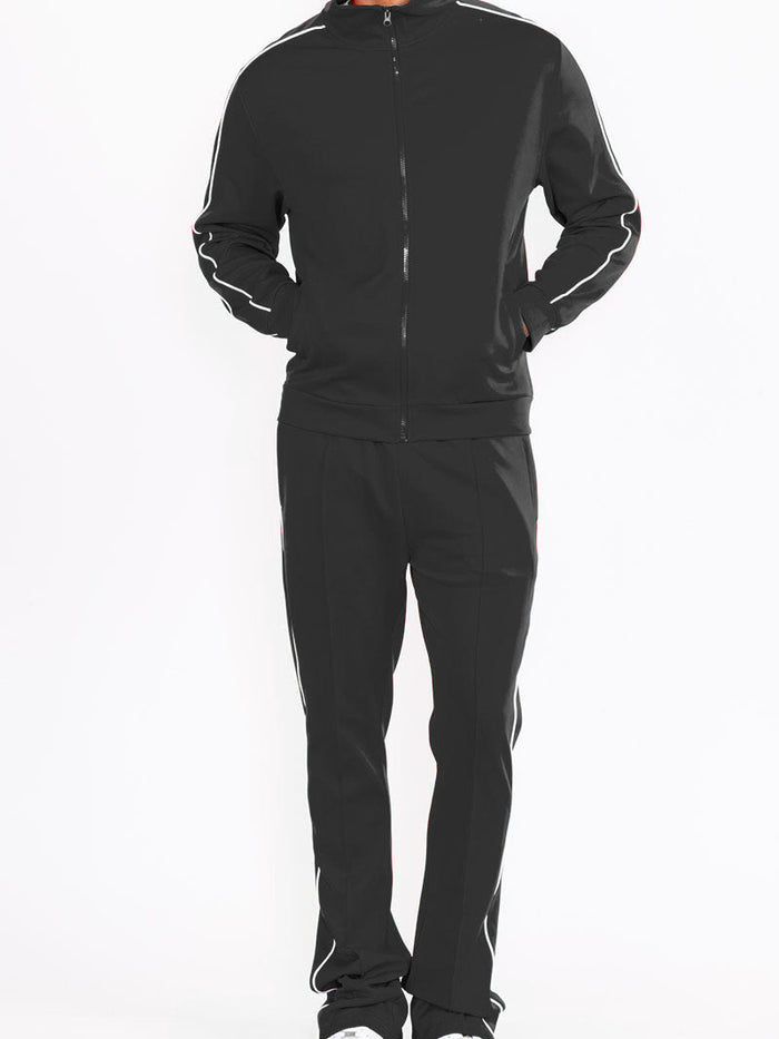Stacked Flare Track Suit