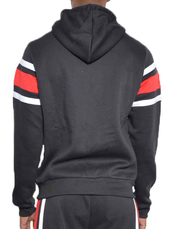Tripe Cotton Hoodie-0