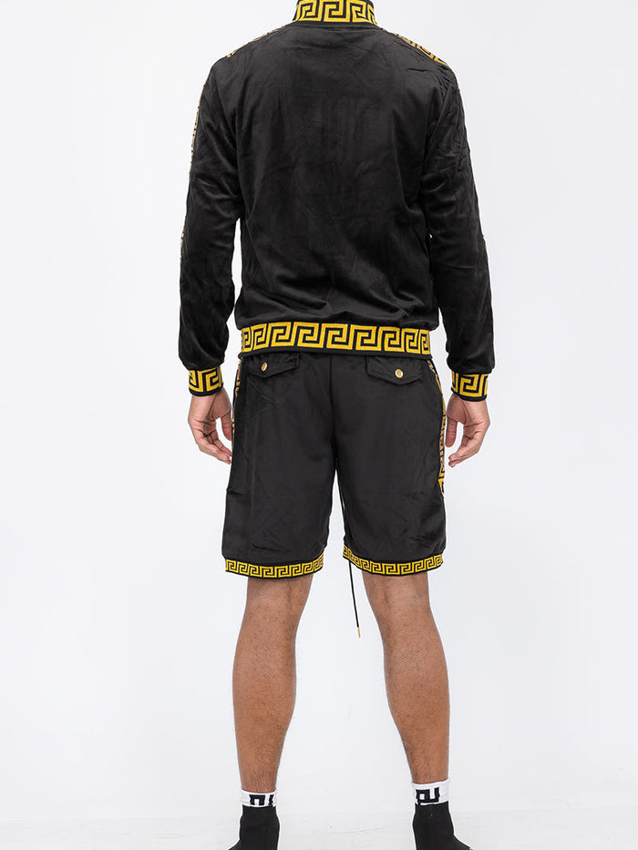 Status Velour Short Set