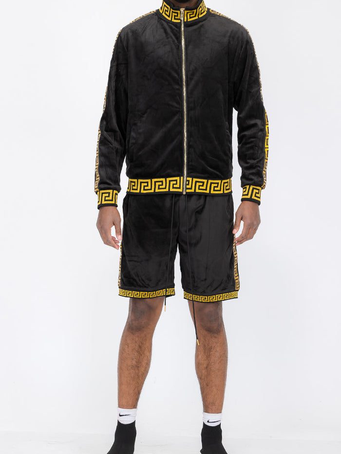 Status Velour Short Set