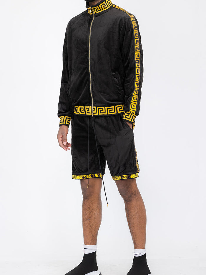 Status Velour Short Set