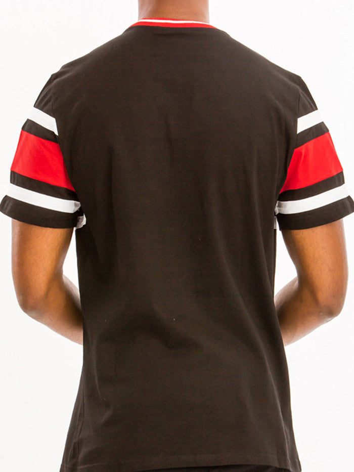 Vertical Color Block Tee