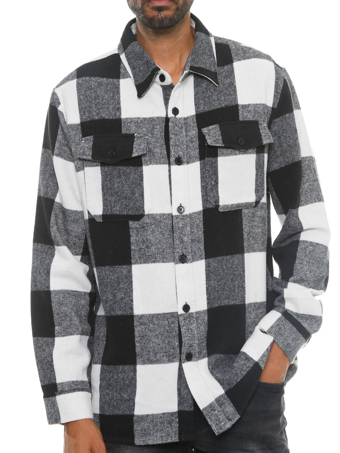 Millikan Soft Flannel Shacket-0