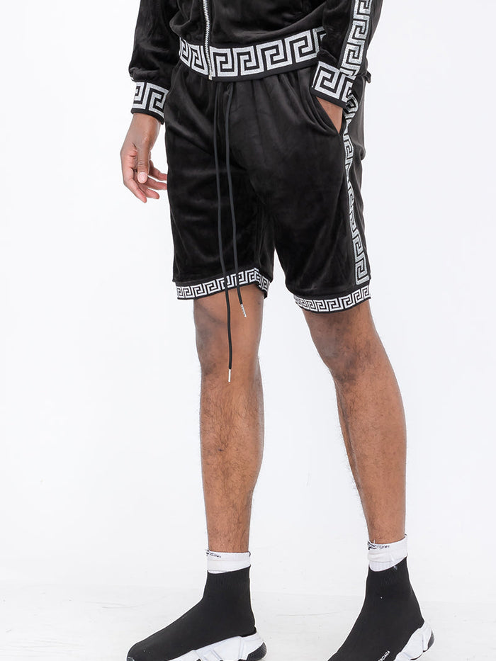 Status Velour Shorts