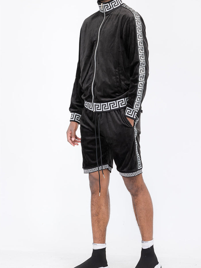 Status Velour Short Set